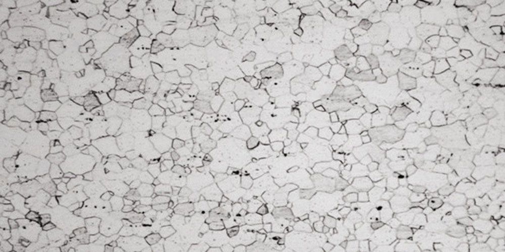 Ferritic stainless steel microstructure